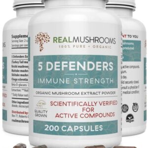 Order Real Mushroom 5 Defenders Capsules UK